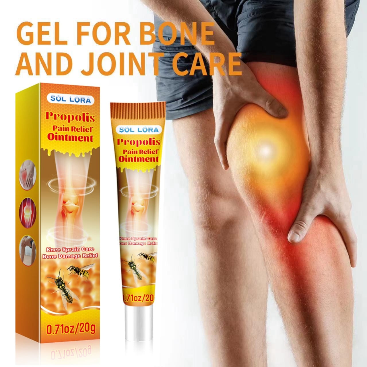 ব্যথানাশক ক্রিম-SOL LORA Propolis Pain Relief Ointment